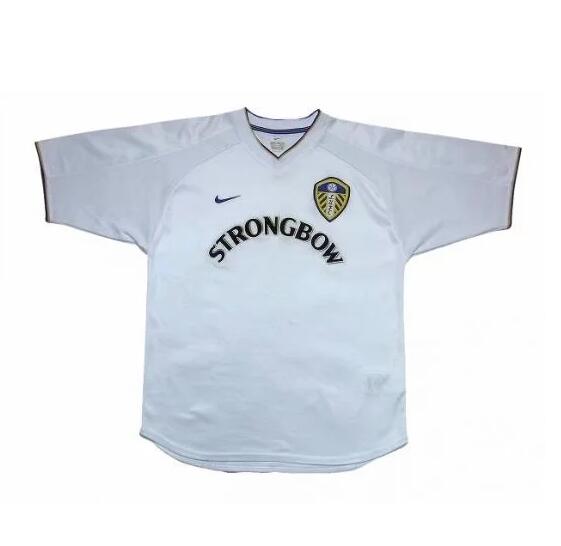 2000-01 Leeds United Retro Home Kit Soccer Jersey